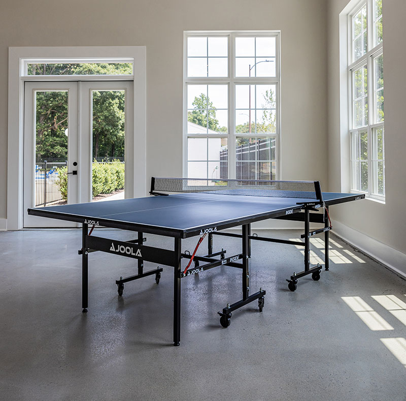 ping pong table at The Residences at Brookside